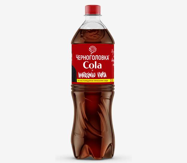Черноголовка Cola Оригинальная 1 л ПЭТ