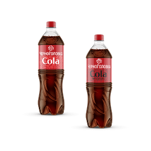 Изображение Кола и лимонады «Черноголовка»