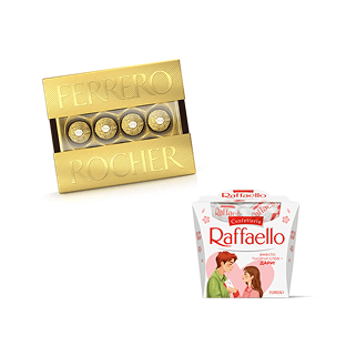 Изображение Конфеты Raffaello, Ferrero Rocher и Collection