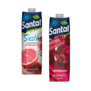 Изображение Соки и нектары Santal