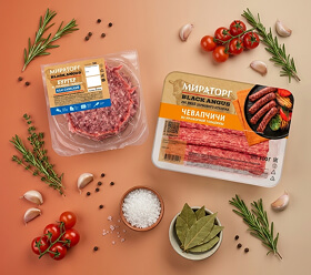 Мясные полуфабрикаты Мираторг