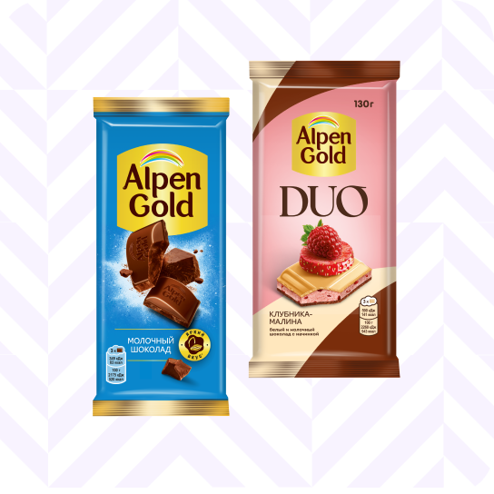 Шоколад
Alpen Gold