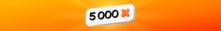 5000 бонусов
